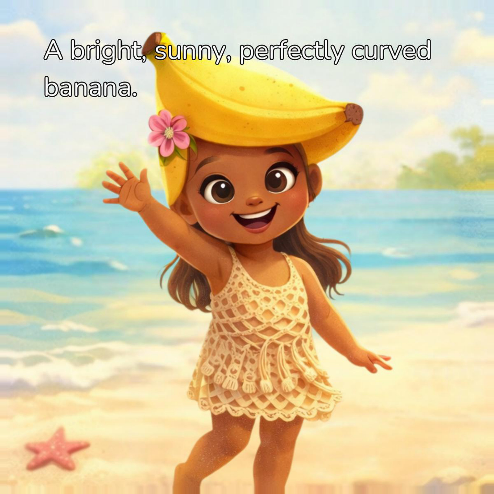 Banana Head at the beach